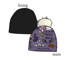 Load image into Gallery viewer, Night Court Slouchy Beanie (Reversible!)