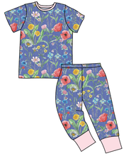 Load image into Gallery viewer, Pressed Flowers Basic Loungewear Set