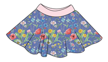 Load image into Gallery viewer, Pressed Flowers Circle Skirt