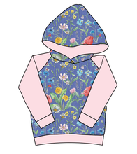 Load image into Gallery viewer, Pressed Flowers Classic Hoodie (or Crewneck)