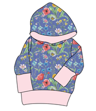 Load image into Gallery viewer, Pressed Flowers Grow With Me Hoodie (or Crewneck)