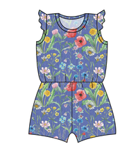 Load image into Gallery viewer, Pressed Flowers Ivy Summer Romper