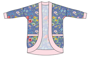 Pressed Flowers Kids Cocoon Cardigan