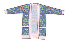 Load image into Gallery viewer, Pressed Flowers Kids Grandpa Cardigan