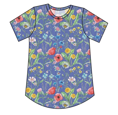 Pressed Flowers Kids' Relaxed Tee