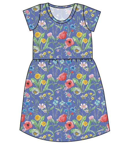 Pressed Flowers Ladies' Play Dress