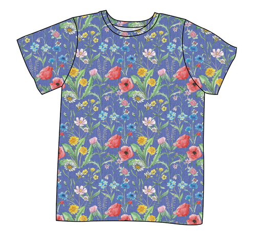 Pressed Flowers Mens' Tee