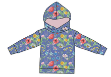 Load image into Gallery viewer, Pressed Flowers Oversized Hoodie