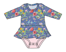 Load image into Gallery viewer, Pressed Flowers Peplum Top