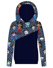 Load image into Gallery viewer, Ahoy Kitties Ladies Hoodie