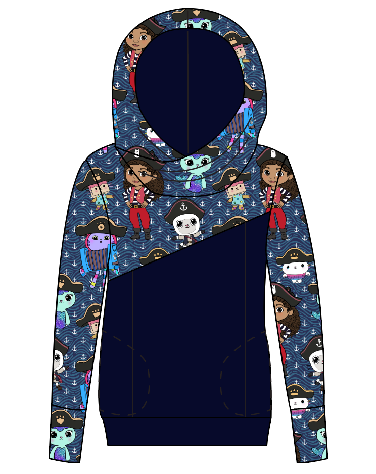 Ahoy Kitties Ladies Hoodie