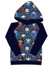 Load image into Gallery viewer, Ahoy Kitties Ladies Hoodie