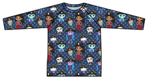 Load image into Gallery viewer, Ahoy Kitties Swim Rash Guard Top