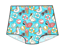 Load image into Gallery viewer, Cupcake Pool Swim Ladies&#39; High Waisted Bikini Bottoms