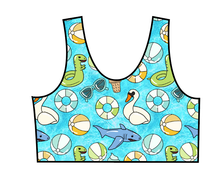 Load image into Gallery viewer, Rad Pool Swim Basic Swim Top