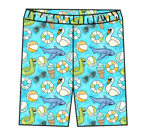 Rad Pool Swim Swim Shorts