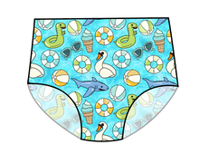 Load image into Gallery viewer, Rad Pool Swim High Waisted Swim Bottoms