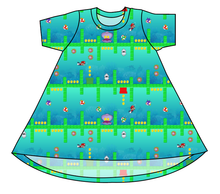 Load image into Gallery viewer, Underwater Coin Collector Basic T-Shirt Dress