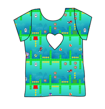 Load image into Gallery viewer, Underwater Coin Collector Cambria Heart Back Tee