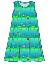 Load image into Gallery viewer, Underwater Coin Collector Ladies&#39; Swing Dress