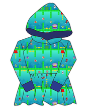 Load image into Gallery viewer, Underwater Coin Collector Peplum Hoodie (or Crewneck)