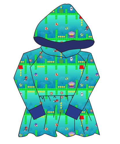 Underwater Coin Collector Peplum Hoodie (or Crewneck)