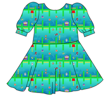 Load image into Gallery viewer, Underwater Coin Collector Prairie Dress