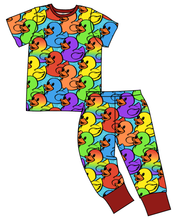 Load image into Gallery viewer, Rainbow Ducks Basic Loungewear Set