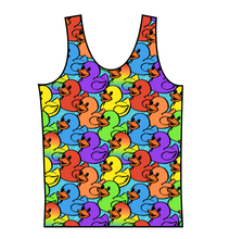 Load image into Gallery viewer, Rainbow Ducks Swim Basic Swim Top