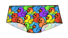 Load image into Gallery viewer, Rainbow Ducks Swim Basic Swim Bottoms