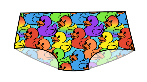 Rainbow Ducks Swim Basic Swim Bottoms