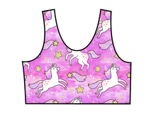 Load image into Gallery viewer, Pink Unicorn Club Swim Basic Swim Top