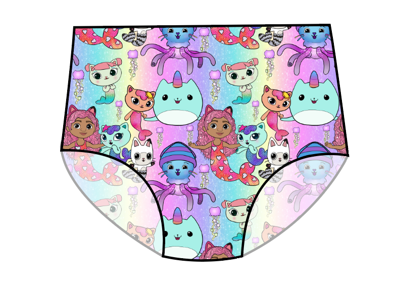 Mermazing Adventures Swim High Waisted Swim Bottoms