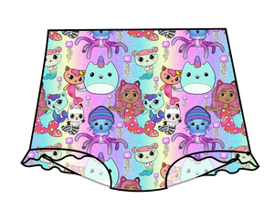 Mermazing Adventures Swim High Waisted Swim Bottoms