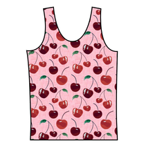 Load image into Gallery viewer, Cheerful Cherries Swim Basic Swim Top