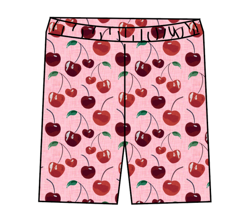 Cheerful Cherries Swim Swim Shorts