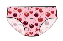 Load image into Gallery viewer, Cheerful Cherries Swim Basic Swim Bottoms