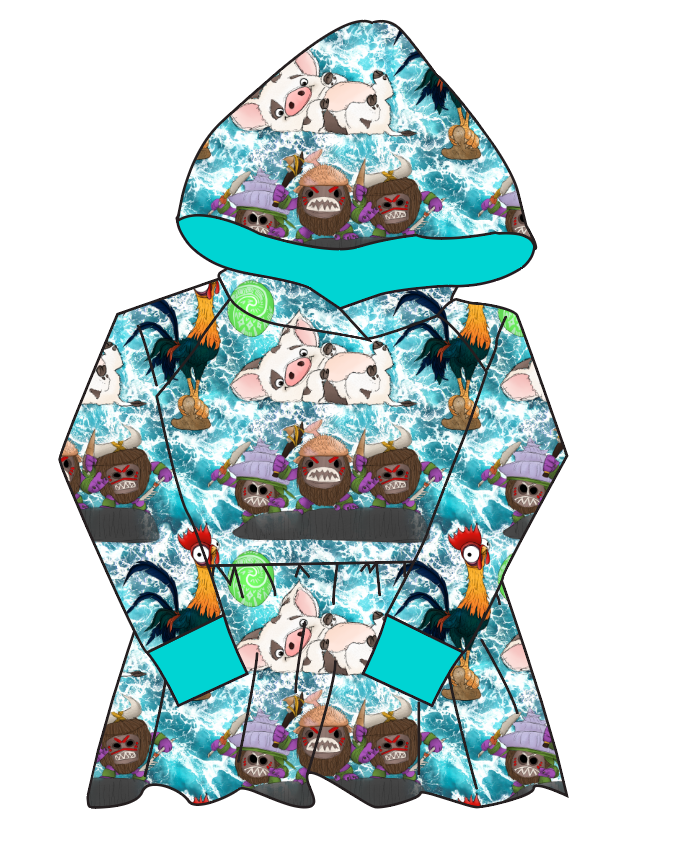 Boat Snacks Peplum Hoodie (or Crewneck)