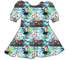 Load image into Gallery viewer, Boat Snacks Prairie Dress