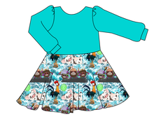 Load image into Gallery viewer, Boat Snacks Prairie Dress