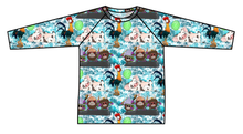 Load image into Gallery viewer, Boat Snacks Swim Rash Guard Top