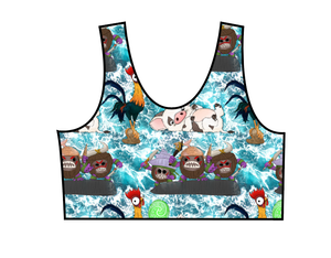 Boat Snacks Swim Basic Swim Top