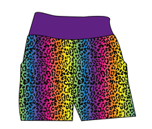 Load image into Gallery viewer, Neon Leopard Basic Joggers And Jogger Shorts