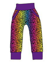 Load image into Gallery viewer, Neon Leopard Beanpole Pants And Shorts