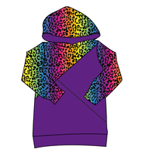 Load image into Gallery viewer, Neon Leopard Classic Hoodie (or Crewneck)