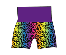 Load image into Gallery viewer, Neon Leopard Grow With Me Pants And Shorts