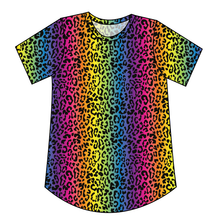 Load image into Gallery viewer, Neon Leopard Kids&#39; Relaxed Tee