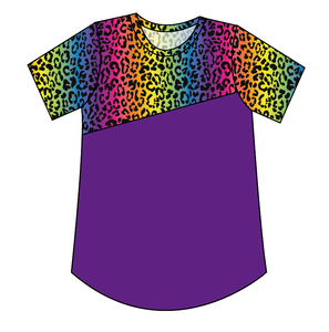 Neon Leopard Kids' Relaxed Tee