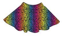 Load image into Gallery viewer, Neon Leopard Ladies&#39; Circle Skirt