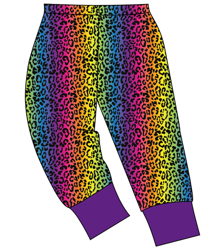 Neon Leopard Ladies' Lounge Pants